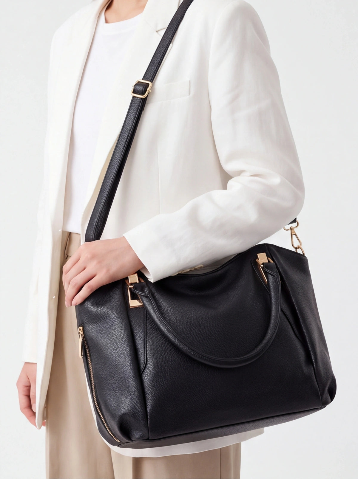 Black Leather Bag