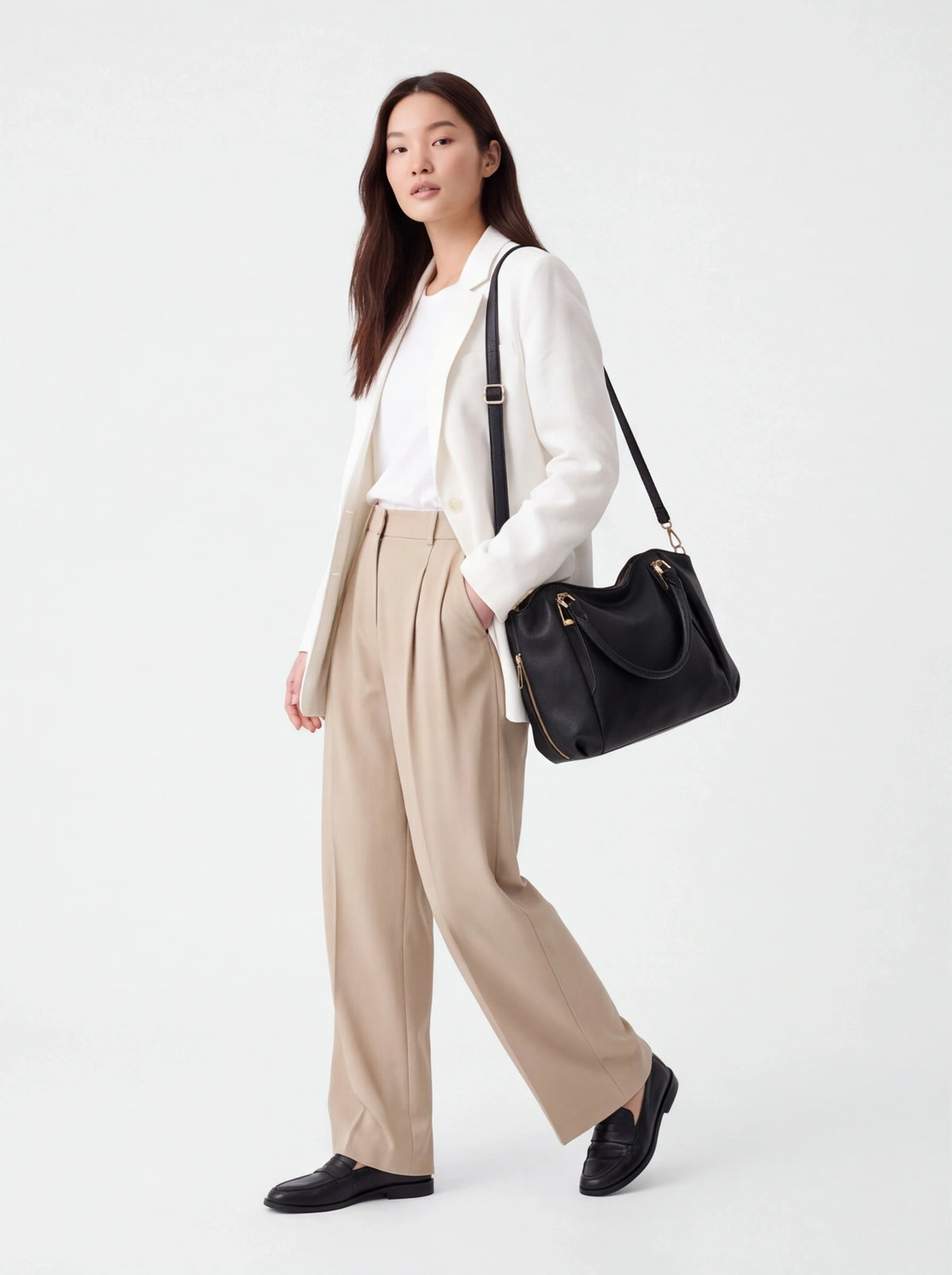Black Leather Bag