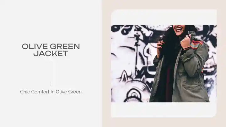 Olive Green Jacket by@Outfy
